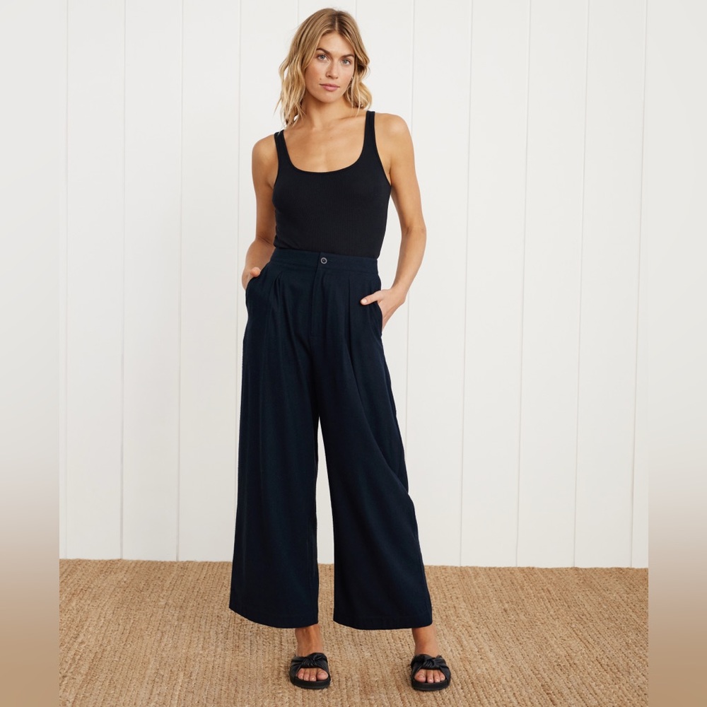 Jenni Kayne Relaxed Trousers Navy